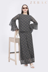 Floral Co-ord Pant & Crop Top